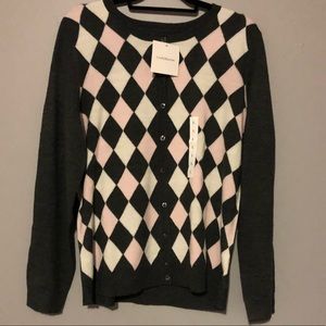 NWT Croft and Barrow Argile Sweater Size Large ⚫️